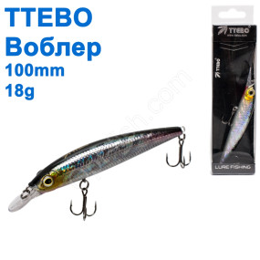 Воблер Ttebo M-KIL100S 100mm 18g 107# *