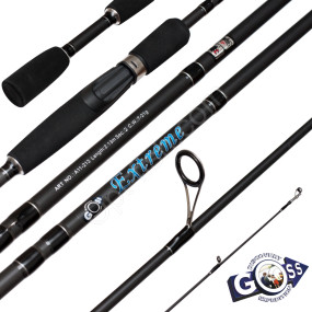 Вудилище спінінга ШТ2 Goss Extreme Spin A11-213 7-21g 2,13м *