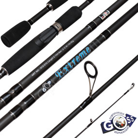 Вудилище спінінга ШТ2 Goss Extreme Spin A12-213 10-32g 2,13м *