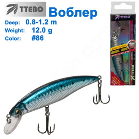 Воблер Ttebo M-RUF90 (0,8-1,2m) 12g# 86