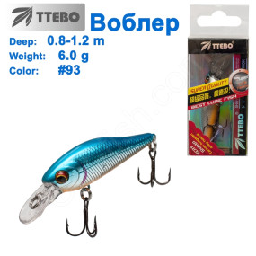 Воблер Ttebo S-KID55 (0,8-1,2m) 6g# 93