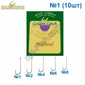 Гачок GC фіолетовий Bullhead №1 (10шт) 5520501 *
