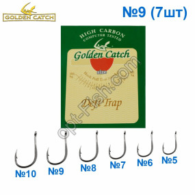Гачок GC червоний Deft Trap №9 (7шт) 5547209 *