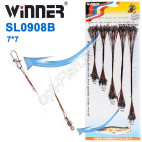 Повідець Goss New Wave Fishing 7x7 (100шт) *