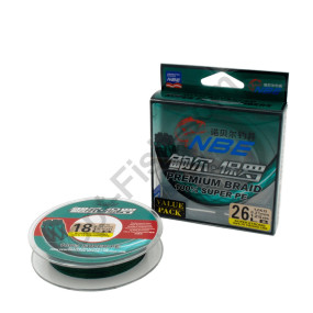 Шнур NBE Premium Braid 100% Super PE 22LB (0,18 10кг 125м) *