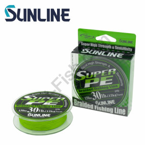 Шнур SunLine SuperPE яскраво-зелений 6LB (0,128мм 150м) *
