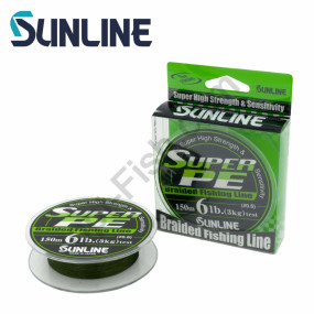 Шнур SunLine SuperPE т.зелений 50LB (0,37мм 150м) *
