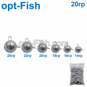 Вантаж вухатий з розгорнутим вухом 20g (50шт)