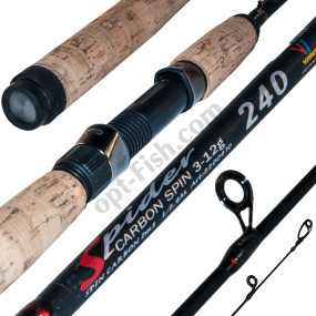 Вудилище спінінга ШТ2 Winner Spider Carbon №2200410 3-12g 2,4 *