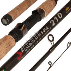 Вудилище спінінга ШТ2 Winner Spider Carbon №2200411 5-20g 2,1м *