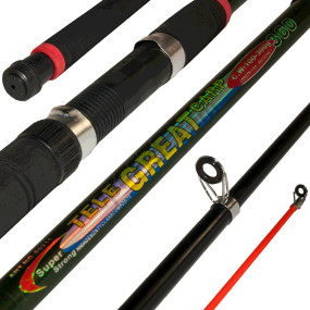 Карповое удилище шефа Tele Great Carp №09211 100-300g 3,0м *