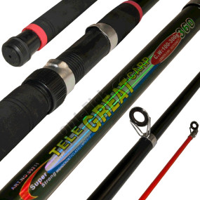 Карповое удилище шефа Tele Great Carp №09211 100-300g 3,6м *