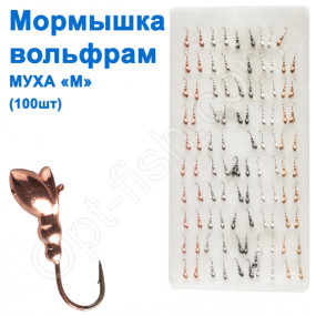 Блешня вольфрам. Муха М гачок Daiichi №14 (100шт.)