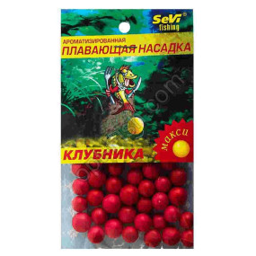 Плаваюча насадка SeVi піна максі полуниця