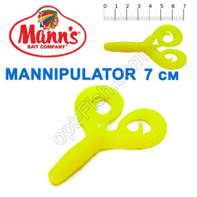 Силикон Manns Mannipulator Grub CH-023-70мм (20шт)
