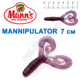 Силикон Manns Mannipulator Grub EG-023-70мм (20шт)