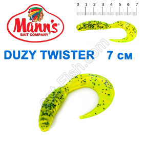 Силикон Manns Duzy Twister CHP-038-70мм (20шт)