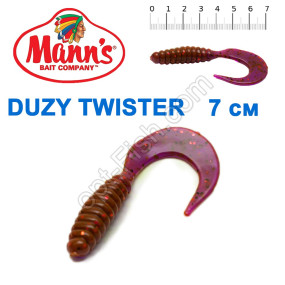 Силикон Manns Duzy Twister EV-038-70мм (20шт)