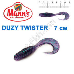 Силикон Manns Duzy Twister JB-038-70мм (20шт)
