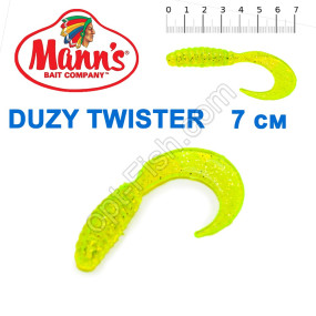 Силикон Manns Duzy Twister MFCH-038-70мм (20шт)