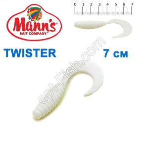 Силикон Manns Duzy Twister W-038-70мм (20шт)