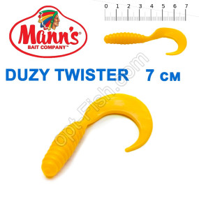 Силикон Manns Duzy Twister Y-038-70мм (20шт)