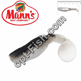 Силикон Manns Predator PL-BB-045-55мм Czarny Grzbiet (20шт)