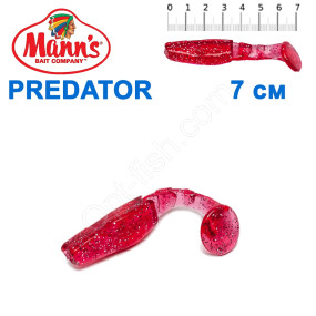 Силикон Manns Predator MFST-056-70мм (20шт)