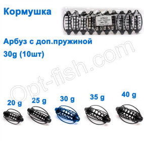 Годівниця Кавун кр з доп. пружиною 30g