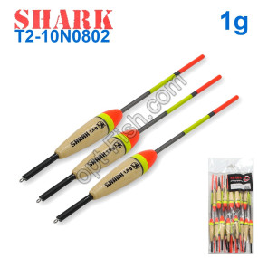 Поплавок Shark Тополь T2-10N0802 (20шт)