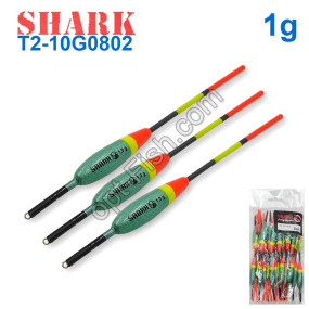 Поплавок Shark Тополь T2-10G0802 (20шт)