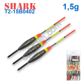 Поплавок Shark Тополь T2-15B0402 (20шт)