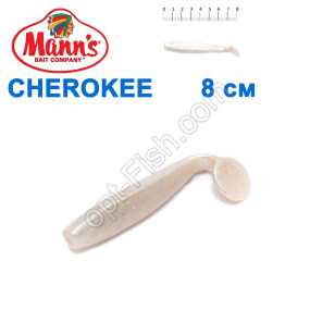 Силикон Mann`s Cherokee SMSH-058-80мм (20шт)
