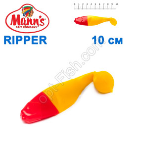 Силікон Manns Ripper Y-RN-070-100мм Czerwony Nos (10шт)
