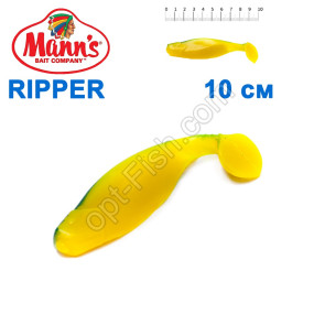 Силікон Manns Ripper FCH-BU-070-100мм Niebieski Grzbiet (10шт)