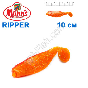 Силікон Manns Ripper MFOR-BR-070-100мм Czerwony Grzbiet (10шт)