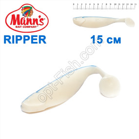 Силікон Manns Ripper PL-BU-080-150мм Niebieski Grzbiet (5шт)