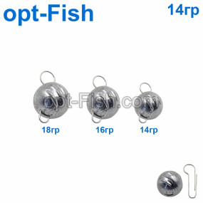 Груз чебурашка разборной н/ж проволока 14g (50шт)