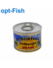 У банках кукурудза і горох консервовані