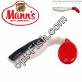 Силикон Manns Predator W-BB/RT-056-70мм Czarny Grzbiet (20шт)