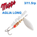 Aglia long srebrna-silver 2/7g