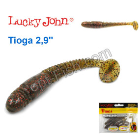 Виброхвост 2,9 Tioga LUCKY JOHN*7 140103-PA03