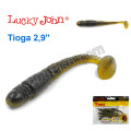 Виброхвост двухцветный 2,9 Tioga LUCKY JOHN*7 140103-T45