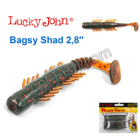 Виброхвост 3,9 Bagsy Shad LUCKY JOHN*5 140108-085