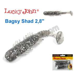 Виброхвост 3,9 Bagsy Shad LUCKY JOHN*5 140108-PA08