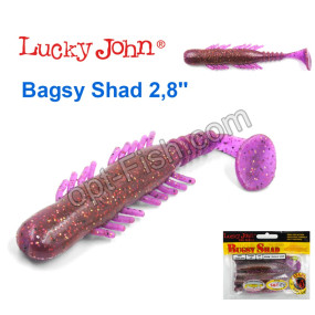 Виброхвост 3,9 Bagsy Shad LUCKY JOHN*5 140108-S13