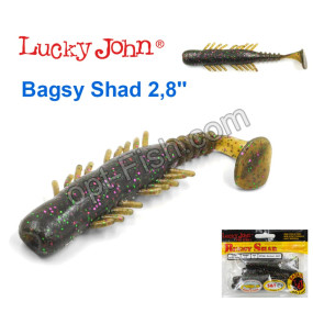Виброхвост 3,9 Bagsy Shad LUCKY JOHN*5 140108-S21
