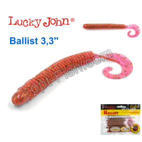 Твистер 3,3 Ballist LUCKY JOHN*8 140128-S14