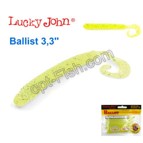 Твистер 3,3 Ballist LUCKY JOHN*8 140128-S15