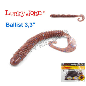 Твистер 3,3 Ballist LUCKY JOHN*8 140128-S19